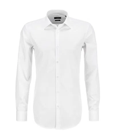 Hugo Boss Breasted Shirt In White