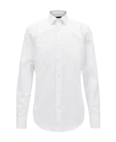 Hugo Boss Breasted Shirt In White