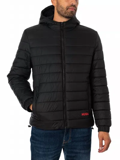 Hugo Boss Brent Puffa Jacket In Black