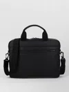 Hugo Boss Briefcase Textured Finish Adjustable Strap Handles