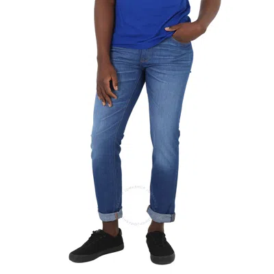 Hugo Boss Bright Blue Italian Denim Regular-fit Jeans