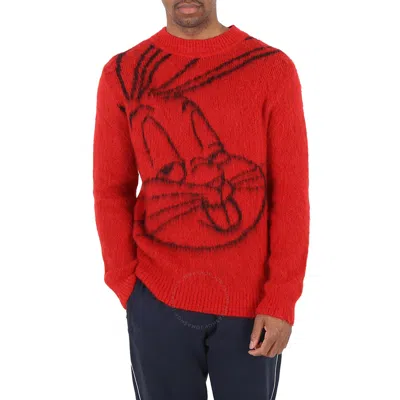 Hugo Boss Bright Red Bugs Bunny Artwork Looney Tunes Sweater