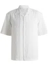 Hugo Boss Relaxed-fit Shirt With Broderie Anglaise