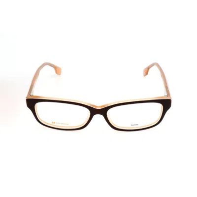 Hugo Boss Brown Acetate Glasses (frames) In Black