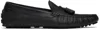 Hugo Boss Brown Driver Loafers In 203-dark Brown