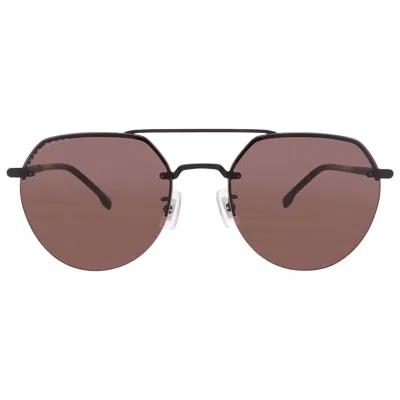 Hugo Boss Brown Pilot Men's Sunglasses Boss 1142/f/s 0003/70 59