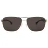 Hugo Boss Brown Pilot Men's Sunglasses Boss 1559/o/s 0fg4/70 60 In Gold