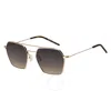 Hugo Boss Brown Shaded Geometric Ladies Sunglasses Boss 1533/s 0000/pr 54