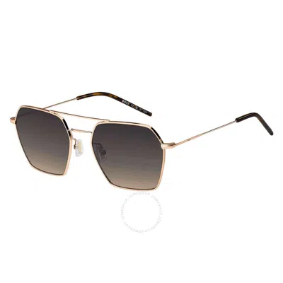 Hugo Boss Brown Shaded Geometric Ladies Sunglasses Boss 1533/s 0000/pr 54