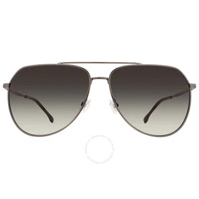 Hugo Boss Brown Shaded Pilot Men's Sunglasses Boss 1447/s 0kj1 61