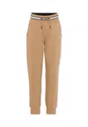 Hugo Boss Brown Trousers For Boy With Logo In Neutral