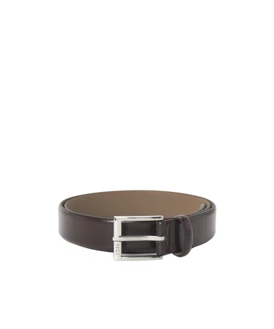 Hugo Boss Buckle Belt In Black