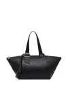 Hugo Boss Buckle-detail Tote Bag In Black