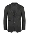 Hugo Boss Buckle Suit Jacket In Black