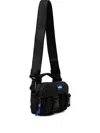 Hugo Boss Buckle Top-handle Shoulder Bag In Black