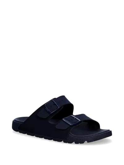 Hugo Boss Buckle-fastening Sandals In Blue