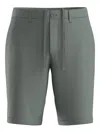 Hugo Boss Button-closure Shorts In Green
