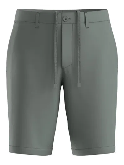 Hugo Boss Button-closure Shorts In Green