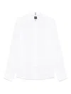 Hugo Boss Button-down Cotton Shirt In White