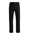 Hugo Boss Button-fly Trousers In Black