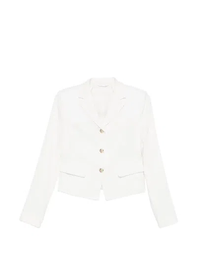 Hugo Boss Button Jacket In White