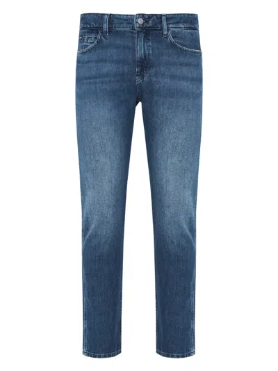 Hugo Boss Button-up Denim Jeans In Blue