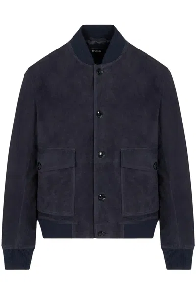 Hugo Boss Button-up Long-sleeved Jacket