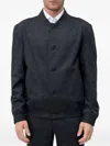 Hugo Boss Buttoned Jacket In Blue