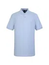 Hugo Boss Buttoned Short-sleeve Polo Shirt In Blue