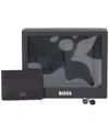 Hugo Boss By  Men's Card Case & Cufflink Set
