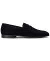 Hugo Boss Loafers Boss Men Color Blue In Navy