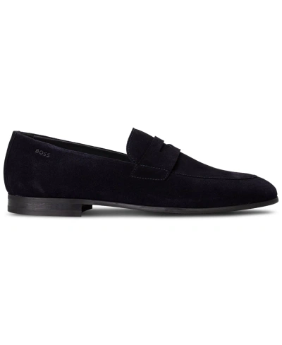 Hugo Boss Loafers Boss Men Colour Blue