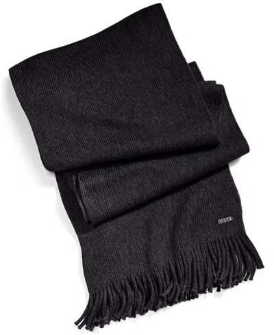 Hugo Boss By  Men's Zucy Scarf, Created For Macy's In Black