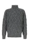 Hugo Boss Relaxed-fit Sweater With Cable-knit Structure