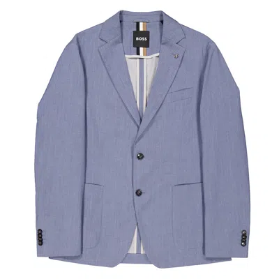 Hugo Boss C-hanry Slim Fit Blazer In Blue