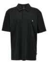 Hugo Boss Boss Parris 01 Polo T Shirt Black In Black