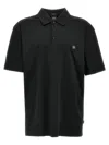 Hugo Boss Boss Parris 01 Polo T Shirt Black In Black