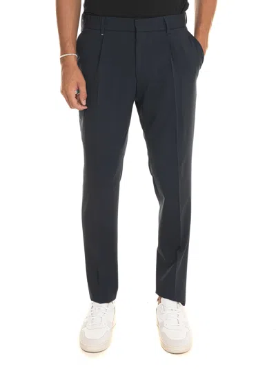 Hugo Boss C-pepe Classical Trousers In Blue