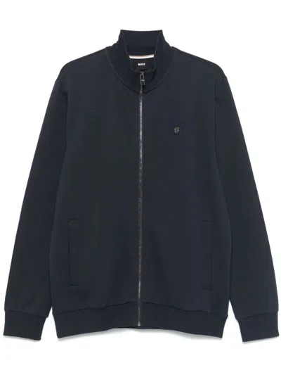 Hugo Boss C-siza Sweatshirt In Blue
