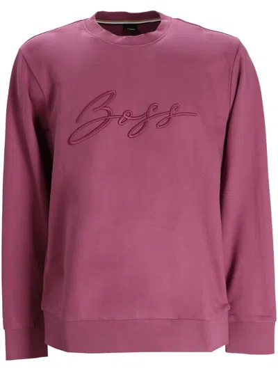 Hugo Boss C-soleri 70 Sweatshirt In Pink