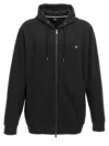 Hugo Boss Logo-detail Zip-up Hoodie