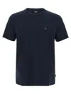 Hugo Boss Blue C-thompson 222 T-shirt In Blue
