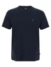 Hugo Boss Blue C-thompson 222 T-shirt In Blue
