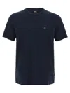 Hugo Boss Blue C-thompson 222 T-shirt In Blue