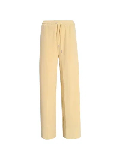 Hugo Boss C_enuri Drawstring Trousers In Yellow