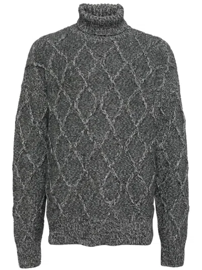 HUGO BOSS CABLE-KNITTED JUMPER