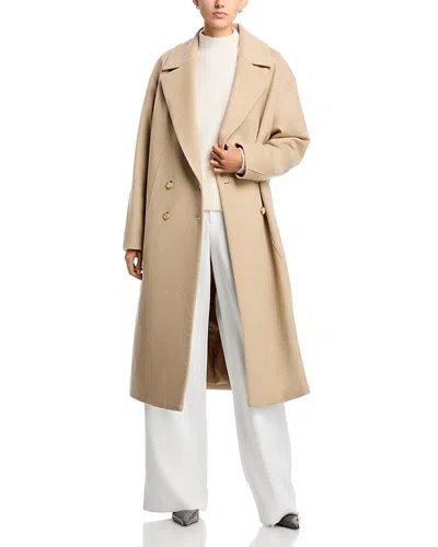 Hugo Boss Calacas Coat In Neutral