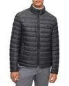 Hugo Boss Calanos Lightweight Puffer Jacket In Black