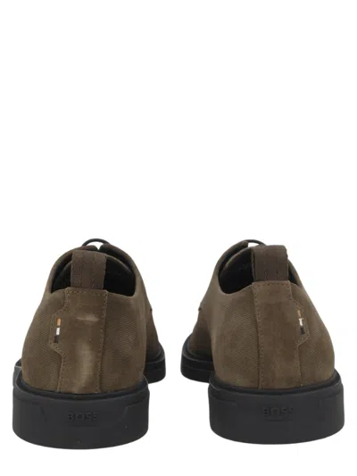 Hugo Boss Calev Suede Moccasins In Multi