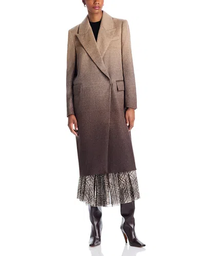 Hugo Boss Callafis Coat In Brown